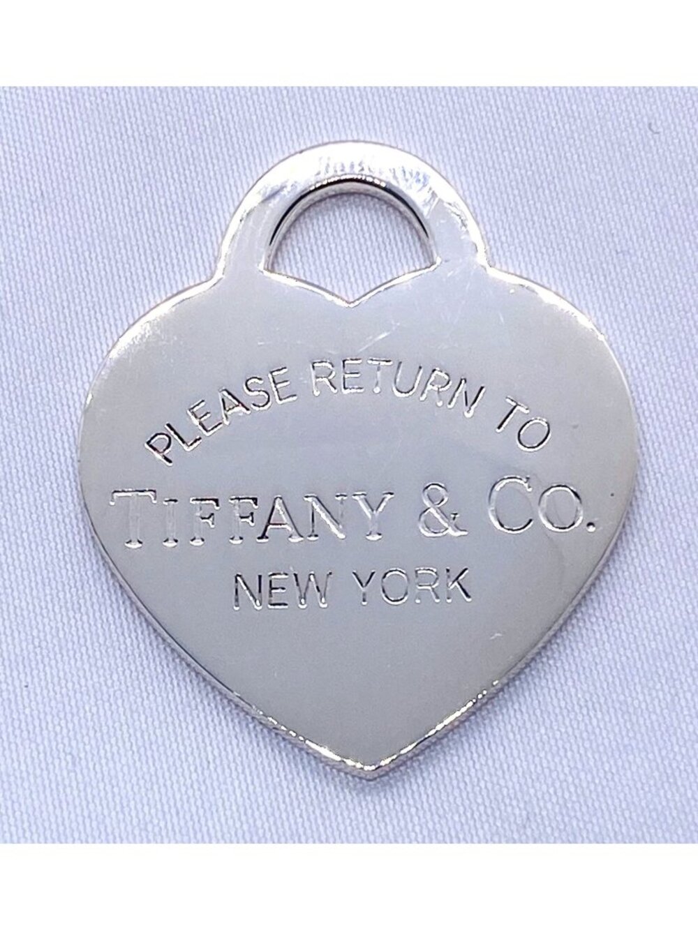 Jumbo Extra Large Please Return to Tiffany & Co Heart Tag Charm